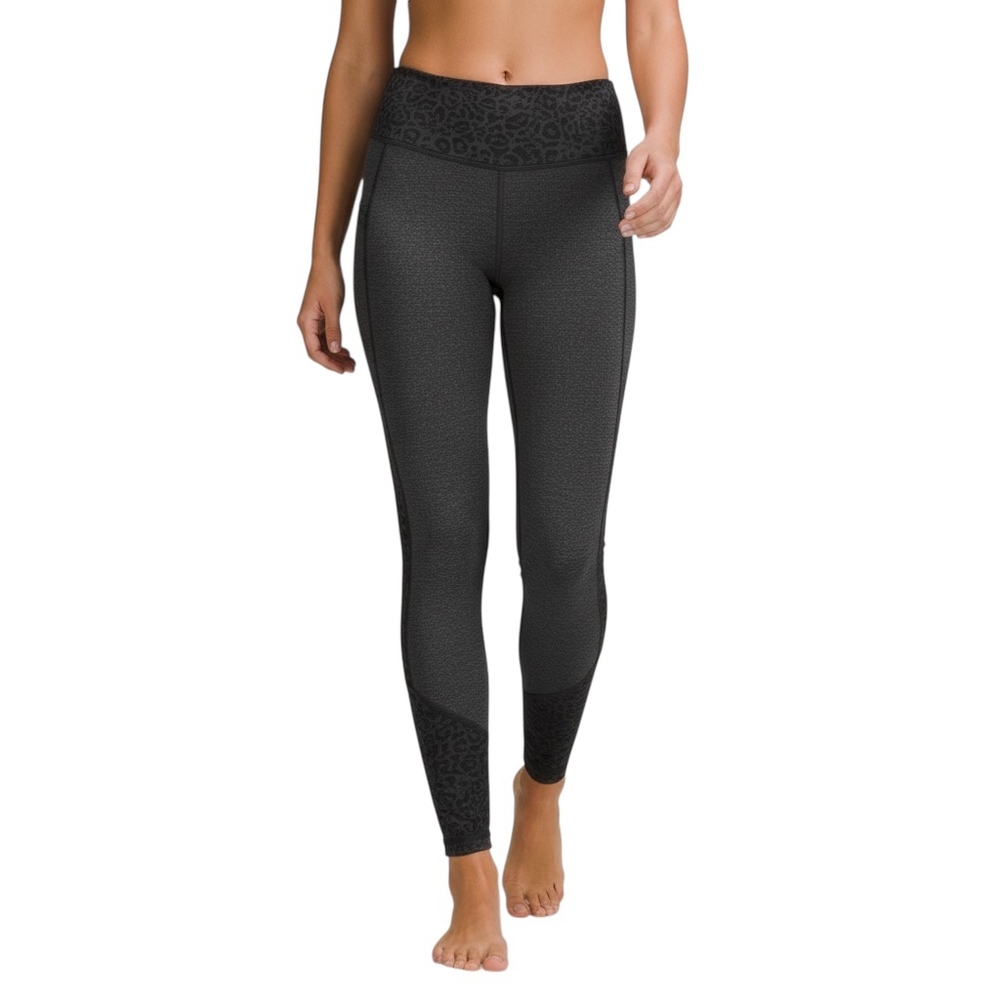Vimma Womens XS Thermal Fleece Lined Charcoal Gray Active Leggings Mid Rise